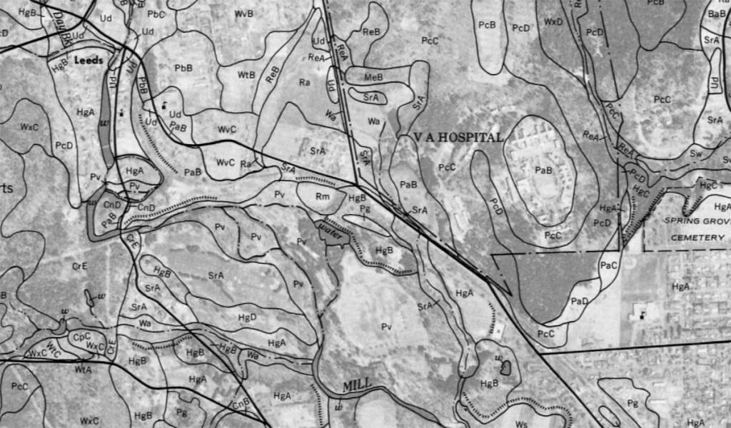 Detailed Soil Map; Soil Survey of Hampshire County, Massachusett