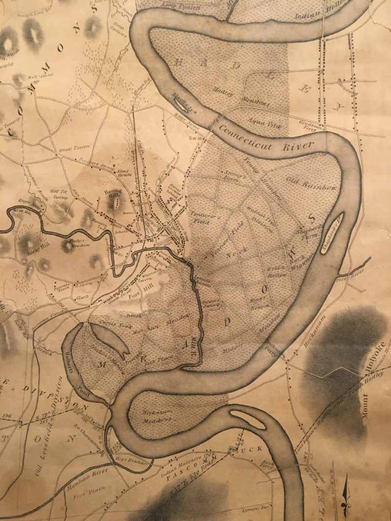 Map of Northampton Meadows 1831